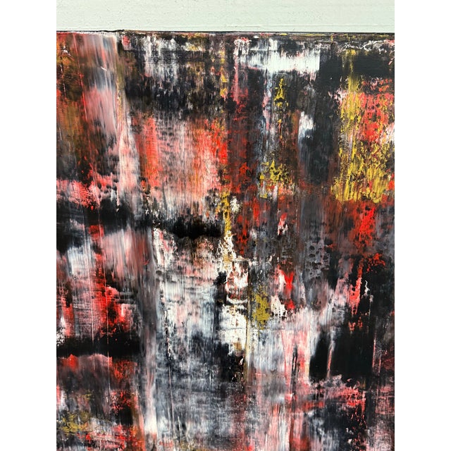 Red Adam Fish "A Life on Canvas" Oil Painting For Sale - Image 8 of 12