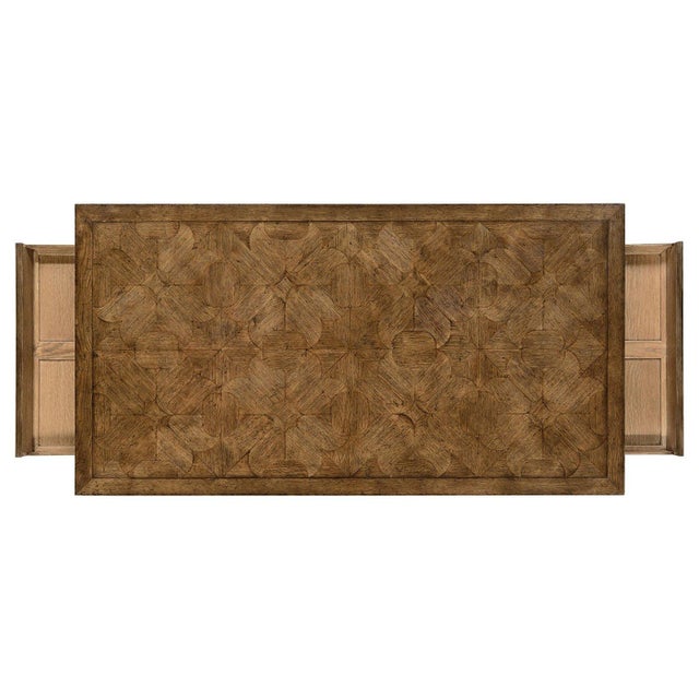 Brown Classic Oak Coffee Table For Sale - Image 8 of 8