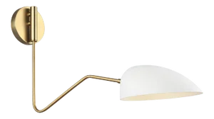 Ellen DeGeneres by Visual Comfort Studio Jane Task Sconce, White