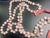 Glass Late 20th Century Strawberry Quartz & Rose Quartz Evil Eye Mala Necklace For Sale - Image 7 of 10