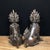 Pair of Vintage Bronze Xiezhi Mythical Guardian Beast Statues For Sale In Los Angeles - Image 6 of 6
