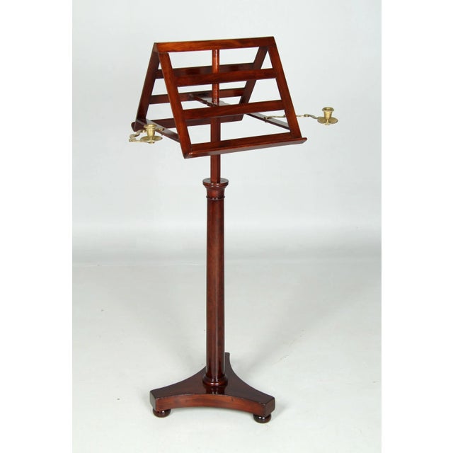 Brown Duet Music Stand, 19th Century For Sale - Image 8 of 11
