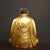 Late 19th Century Gilt Bronze Buddha Statue, Seated Tathagata Figure, 3.27kg For Sale - Image 4 of 9