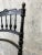 Set of Napoleon III Hand Painted Ebonised Side Chairs For Sale - Image 4 of 6