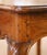 18th Century French Louis XV Walnut Bow-Front Side Table Desk With Drawer For Sale - Image 12 of 17