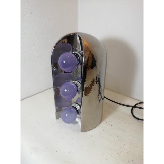 Mid-Century Modern Ceramic Table Lamp attributed to Ambrogio Pozzi, Italy, 1960s For Sale - Image 3 of 12