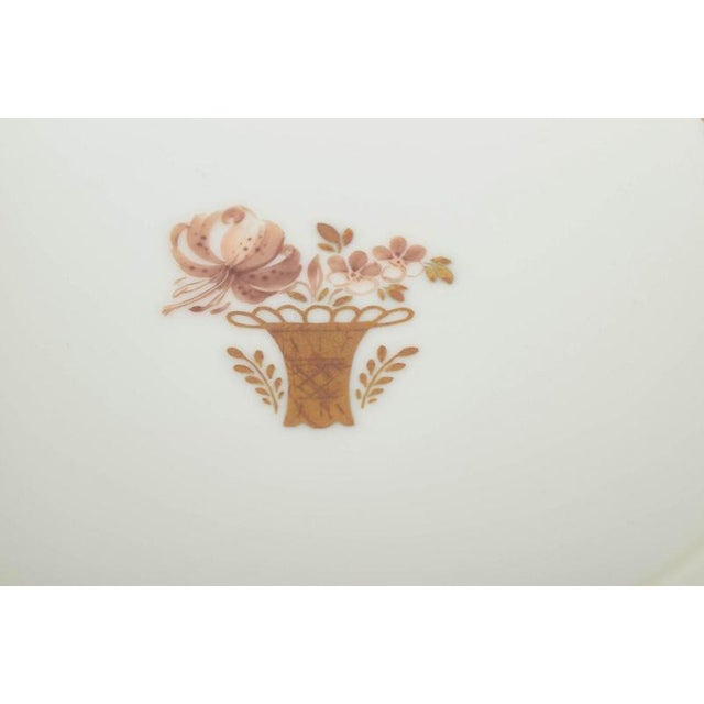Porcelain Golden Basket Compotes from Royal Copenhagen, 1980s, Set of 2 For Sale - Image 3 of 5