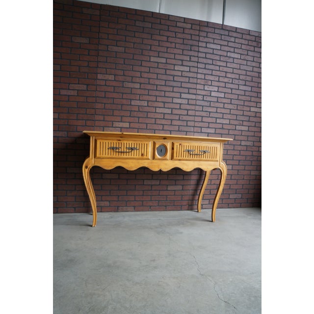 Late 20th Century Milling Road Pine Console Table For Sale - Image 9 of 10