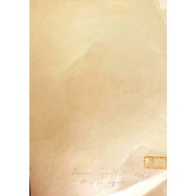 Il Café'' 1896s is a splendid lithograph, engraved by the artist André Lynen (1852-1938). The state of preservation of the...