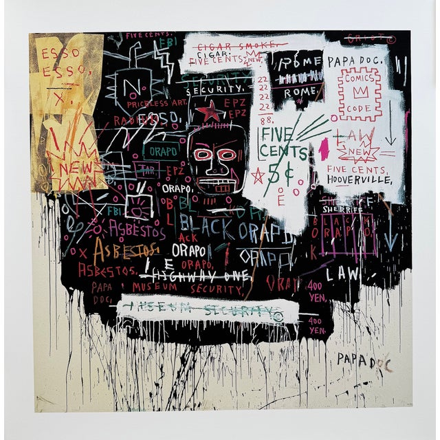 Jean Michel Basquiat, Museum Security (Broadway Meltdown), Print For Sale - Image 13 of 13