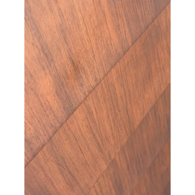 1960s Louvered Walnut Highboy For Sale - Image 14 of 16