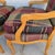 Vintage Louis XV French Provincial Armchairs Plaid Tartan Fauteuil Cabriole Legs For Sale In Miami - Image 6 of 16