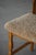 Gold Razorblade Dining Chair in Oak and Lambswool attributed to Henning Kjærnulf, Denmark, 1960s For Sale - Image 8 of 18