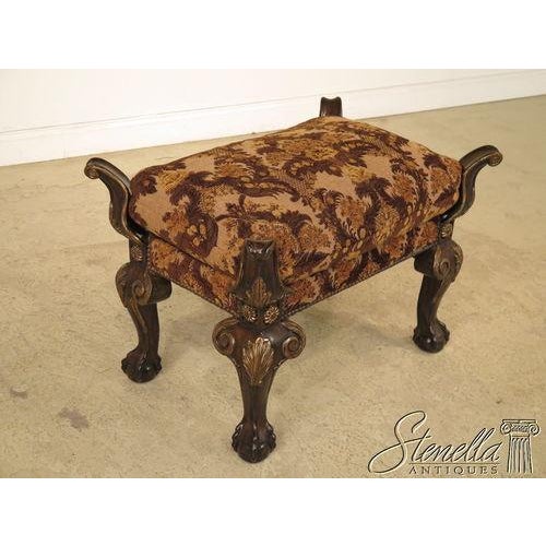 Age: Approx: 20 Years Old Details: Quality Construction Tack Head Trim Continental Style Gold Gilt Details Unusual Design...