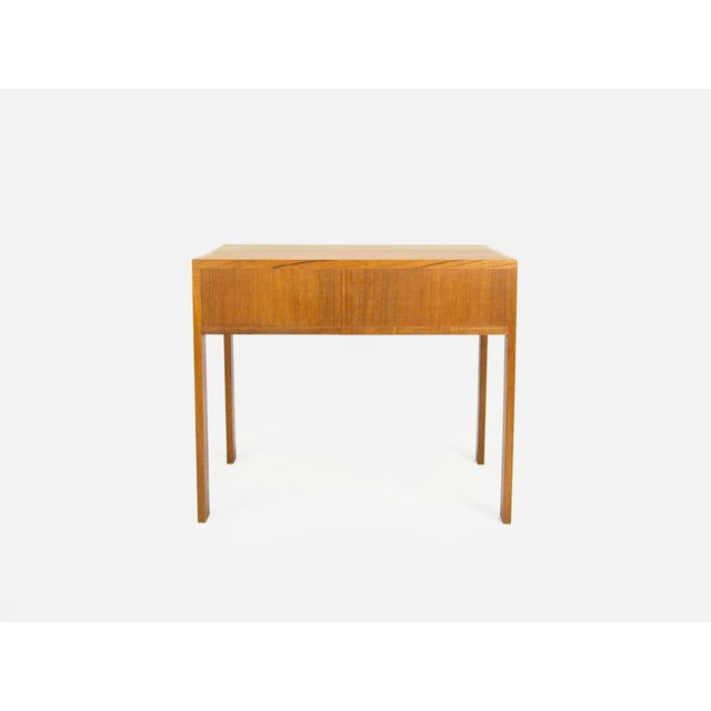 Danish Modern Illum Wikkelso Teak Folding Tables Set For Sale - Image 3 of 13