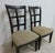 Art Nouveau Pair Stanley Furniture Window Back Dining Room Side Chairs For Sale - Image 3 of 11