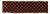 Ornate Diamond Pattern Wired Ribbon (Set of 2) For Sale