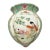 Vintage Famille Rose Chinoiserie Wall Pocket, Circa 1960s–1970s For Sale