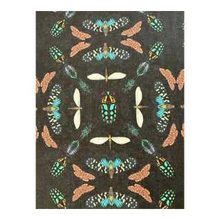 Jennifer Shorto "Onyx" Fabric 9 2/3 Yards For Sale