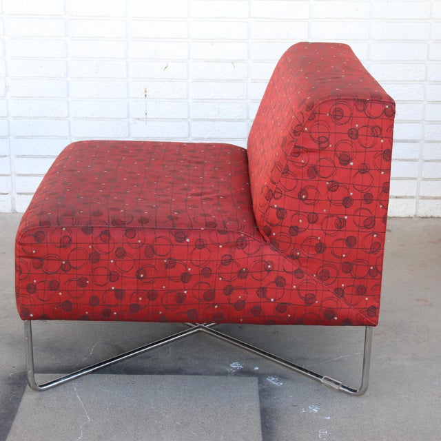 Modern Late 20th Century Mid Century Bernhardt Lounge Chair For Sale - Image 3 of 9