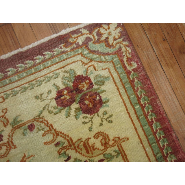 Early 21st Century Turkish Ghiordes Rug - 3'9" x 6'2" For Sale - Image 4 of 6