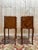 Wood Transition Style Bedside Tables in Marquetry, Set of 2 For Sale - Image 7 of 8