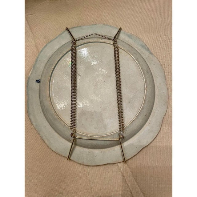 18th Century Antique Chinese Export Decorative Wall Plates- Set of 6 For Sale - Image 11 of 12