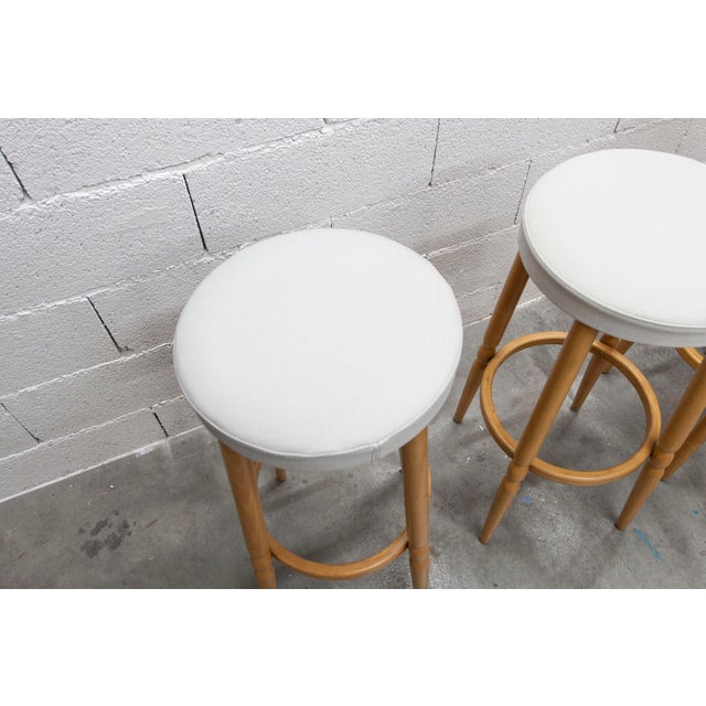 Dining Table and High Stools from Baumann, 1990, Set of 5 For Sale - Image 6 of 18