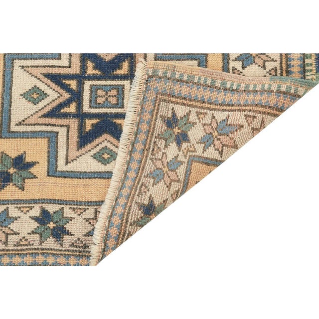 Mid 20th Century Mid 20th Century Decorative Vintage Turkish Wool Rug For Sale - Image 5 of 7