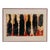 Framed Textile, Multicolored Tiger Stripes, Chile Circa 2002 For Sale