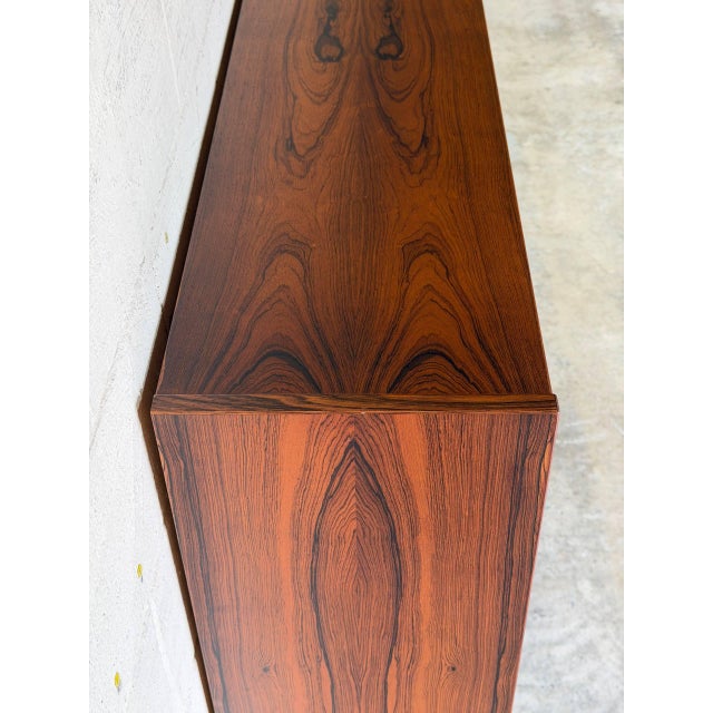 Poul Hundevad Poul Hundevad Rosewood Bookcase Danish Mid-Century Modern 1960s For Sale - Image 4 of 11