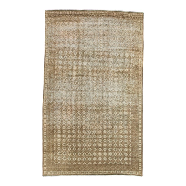 Turkish Vintage Rug 4'2" x 7' #19805 For Sale