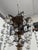 Metal 19th Century Crystal and Bronze Chandelier For Sale - Image 7 of 12