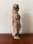 Mexican Antique Wooden Santos Figure, Hand-Carved Polychrome Religious Folk Art Sculpture For Sale - Image 3 of 12