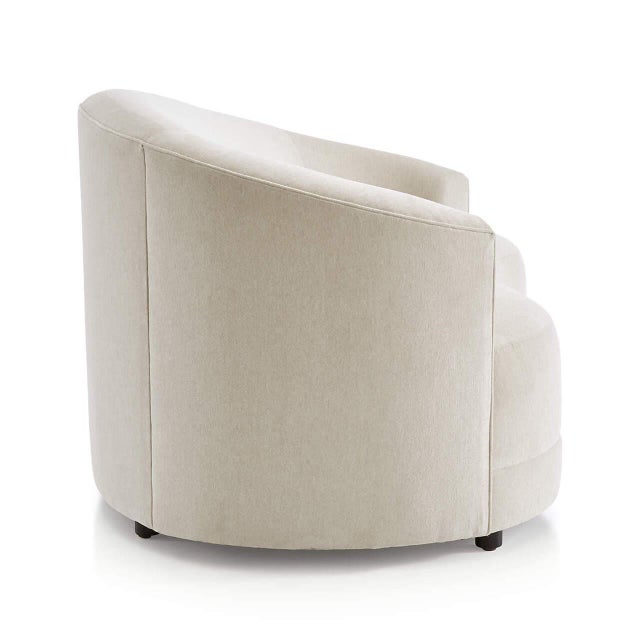 Curved Kagan Style Sofa For Sale - Image 4 of 9
