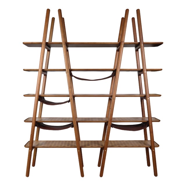 Blake Bookcase by Wood Tailors Club For Sale