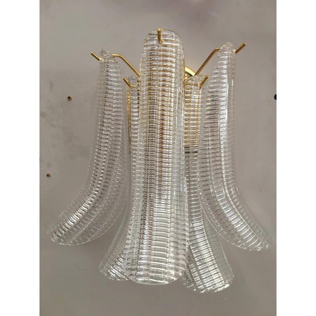 2000 - 2009 Celestial Murano Glass Selle Sputnik Wall Sconces by Simoeng, Set of 2 For Sale - Image 5 of 12