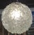 Mid-Century Modern Vintage Glass Pendant Lamp For Sale - Image 3 of 4