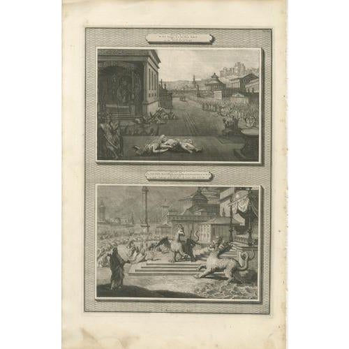 Pieter Mortier, Genesis & Apocalypse, 1700, Paper For Sale - Image 3 of 13