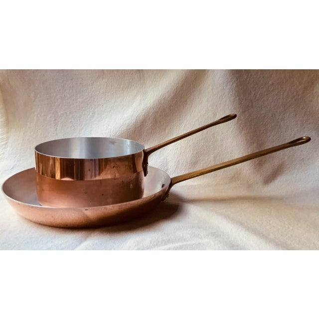 Vintage French Copper Pots For Sale - Image 12 of 18