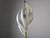 Hollywood Regency Canadian Opalescent Acrylic Glass Table Lamp by Maison Rougier, 1970s For Sale - Image 6 of 14
