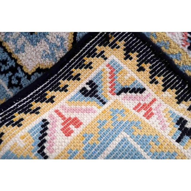 1960s Vintage French Savonnerie Rug For Sale - Image 4 of 12