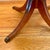 Mahogany Three-Tier 4 Leg Pie-Crust Dumbwaiter/ Parlor Table For Sale - Image 9 of 10