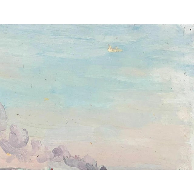 Realism Antique Seascape Oil Painting by Ukrainian Artist Sokolovsky (1970s) 25-34 For Sale - Image 3 of 6