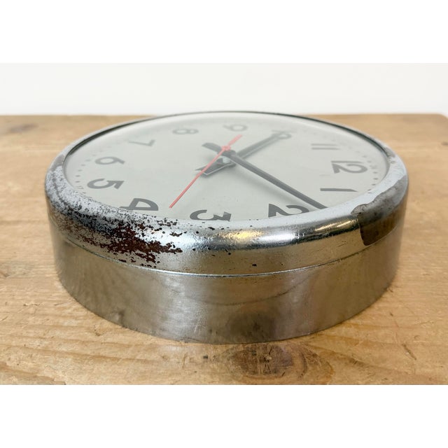 Vintage Wall Clock from PAl, 1950s For Sale - Image 14 of 18