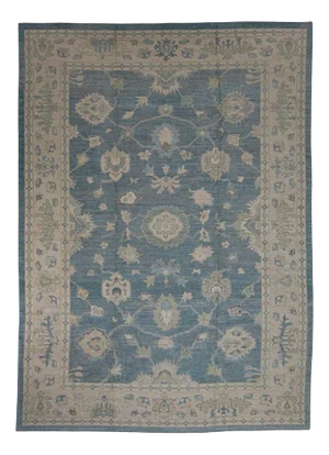 Turkish Oushak Rug 13'6" x 18'8"