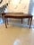 Antique Neoclassical Mahogany Serpentine Serving Console Tables, 1920, Set of 2 For Sale - Image 3 of 16