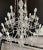 1980s French Hollywood Regency Style Crystal Chandelier, 15 Arms For Sale - Image 5 of 12