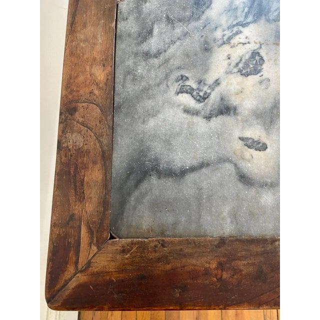 Wine Circa 1720 Elm & Stone Chinese Wine Table For Sale - Image 8 of 13