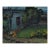 Nocturnal Garden Landscape -- West Side Cottage by Kristy Simmons For Sale